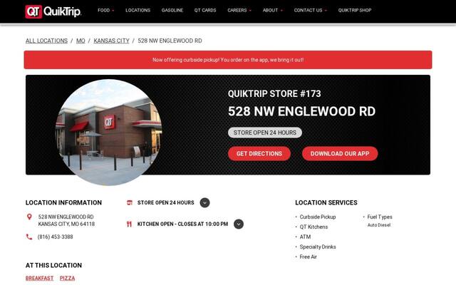 QuikTrip Store #173 528 NW Englewood Rd